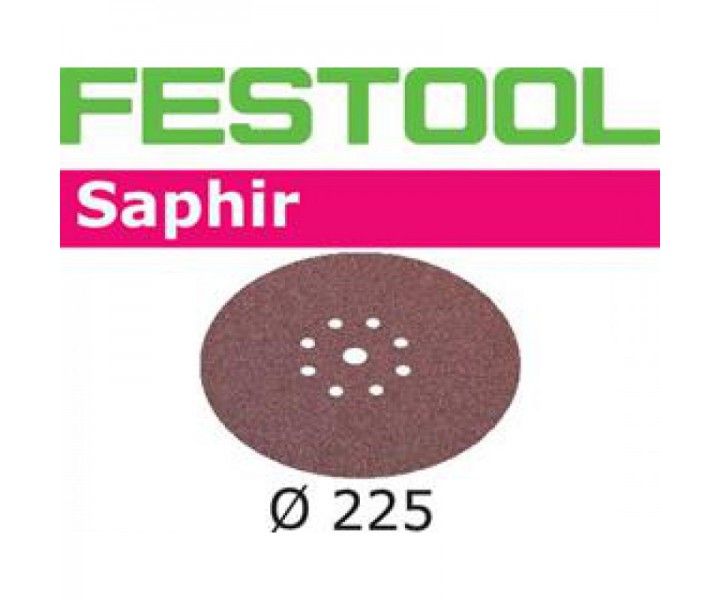 Фото Материал шлифовальный Festool Saphir P 24, компл. из 25 шт. STF D225/8 P 24 SA/25X в интернет-магазине ToolHaus.ru